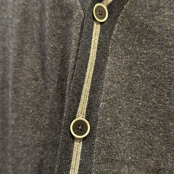 Raffi Men’s Navy Cardigan - 100% Cotton NWT - XL - Picture 6 of 7